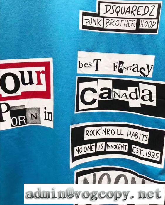 Tシャツ/ティーシャツ 3色可選 2019夏ファション新品 きちんと感をプラス ディースクエアード DSQUARED2