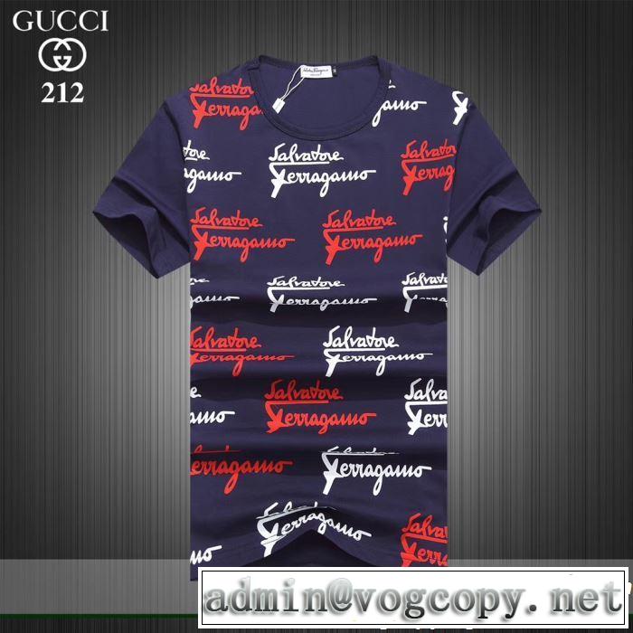 FERRAGAMO サルヴァトーレフェラガモ 半袖Tシャツ 3色可選 【2019年】夏のファッション 今流行のストリート上品