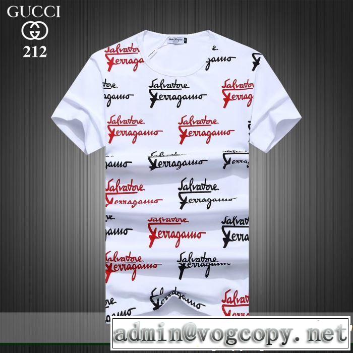 FERRAGAMO サルヴァトーレフェラガモ 半袖Tシャツ 3色可選 【2019年】夏のファッション 今流行のストリート上品