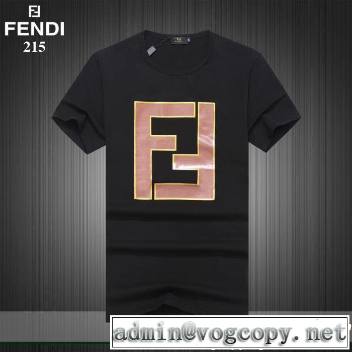 FENDI フェンディ 半袖Tシャツ 3色可選 夏っぽさ新作アイテム 好印象な上品スタイル