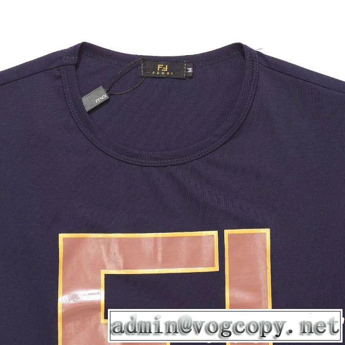 FENDI フェンディ 半袖Tシャツ 3色可選 夏っぽさ新作アイテム 好印象な上品スタイル