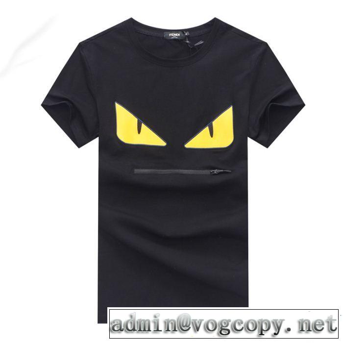 FENDI フェンディ 半袖Tシャツ 3色可選 サラサラの着心地 今旬のシルエットバランス