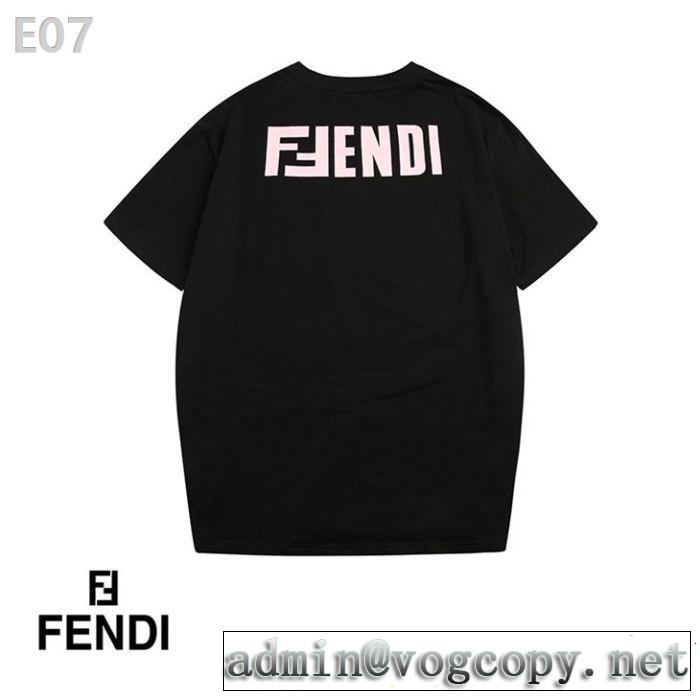 FENDI フェンディ半袖Tシャツ 4色可選 大人の華やかさを演出 クラシカルな雰囲気