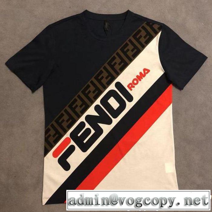 半袖Tシャツ 定番のスタイル春夏限定 今季流行りの人気新作 今人気の秘訣 FENDI フェンディ