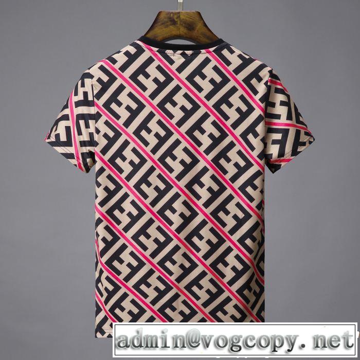 FENDI フェンディ半袖Tシャツ 抜け感のある夏着物 大人の華やかさを演出 今人気の秘訣