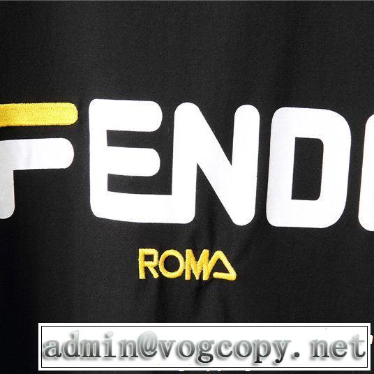 半袖Tシャツ FENDI フェンディ2色可選 涼しげに演出 今旬のシルエットバランス