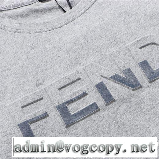 お洒落トレンド人気 2019年の春夏に着たい 通勤の定番 FENDI フェンディ半袖Tシャツ 3色可選