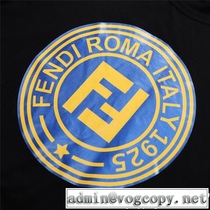 春夏のトレンドアイテム 【2019春夏】最新コレクション FENDI フェンディ半袖Tシャツ 2色可選