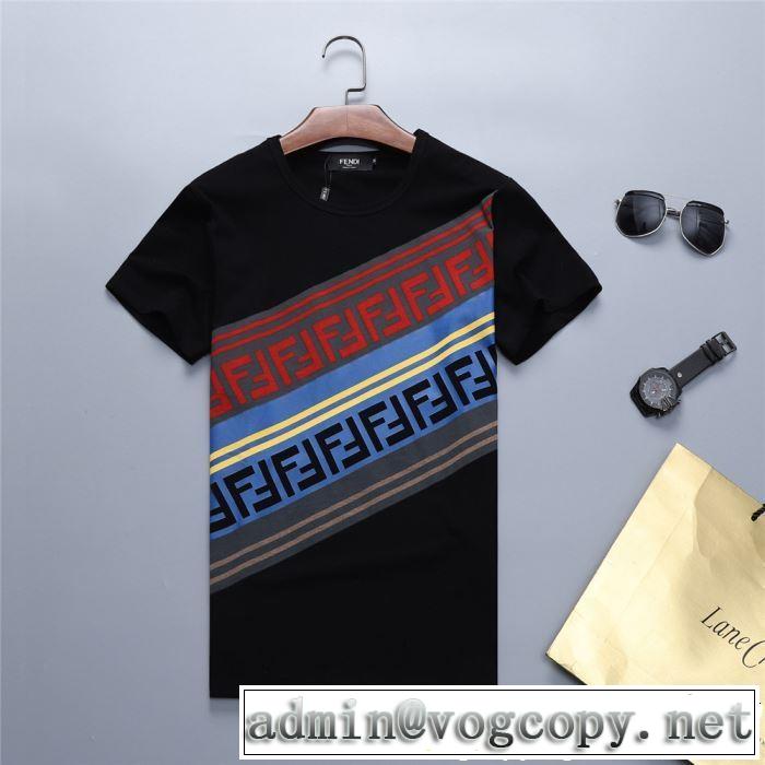 2019夏ファション新品 FENDI フェンディ半袖Tシャツ 2色可選 新作コレクションを見る