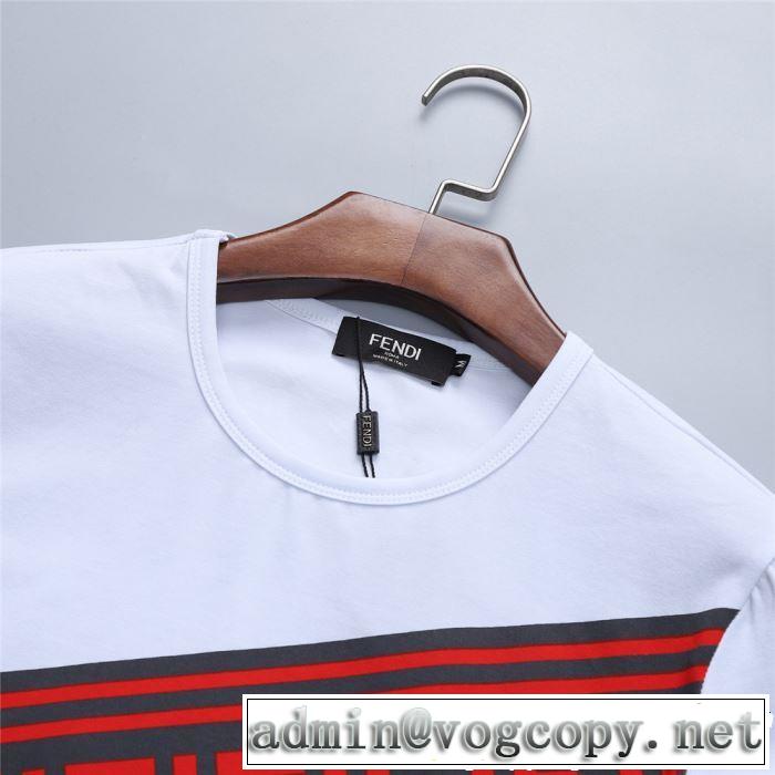 2019夏ファション新品 FENDI フェンディ半袖Tシャツ 2色可選 新作コレクションを見る