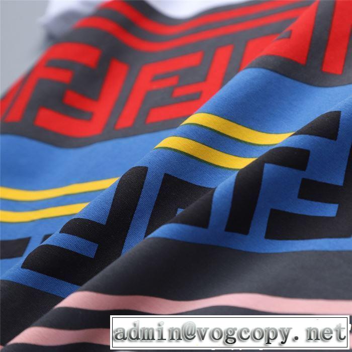 2019夏ファション新品 FENDI フェンディ半袖Tシャツ 2色可選 新作コレクションを見る