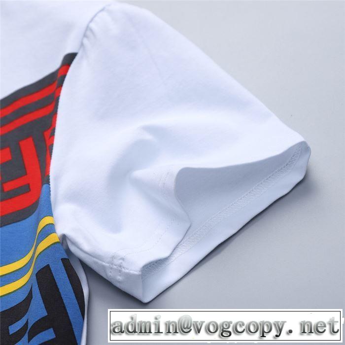 2019夏ファション新品 FENDI フェンディ半袖Tシャツ 2色可選 新作コレクションを見る