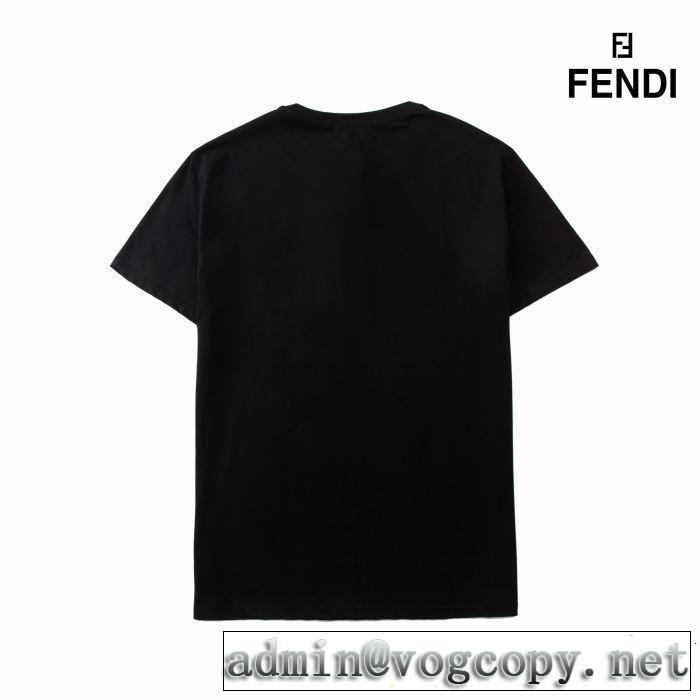 半袖Tシャツ 2色可選 クラシカルな雰囲気 FENDI フェンディ2019年の夏のマスト今人気の秘訣