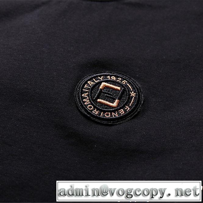 FENDI フェンディ半袖Tシャツ 3色可選 魅力的なカラー使い 抜け感のある夏着物 2019夏色っぽさ