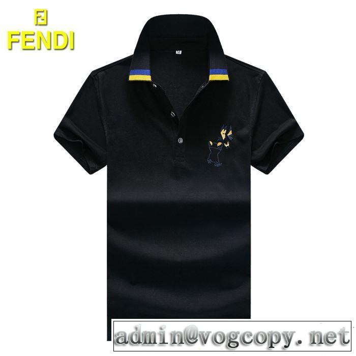 季節感をプラス人気商品 FENDI フェンディ半袖Tシャツ 3色可選 2019年春夏シーズンの人気