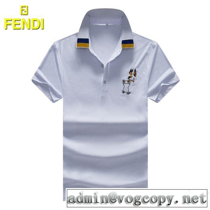 季節感をプラス人気商品 FENDI フェンディ半袖Tシャツ 3色可選 2019年春夏シーズンの人気