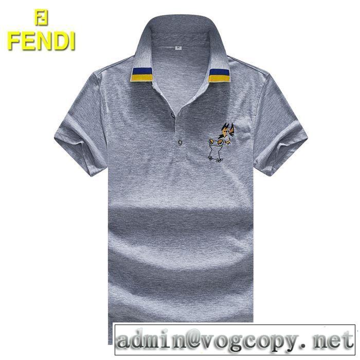 季節感をプラス人気商品 FENDI フェンディ半袖Tシャツ 3色可選 2019年春夏シーズンの人気
