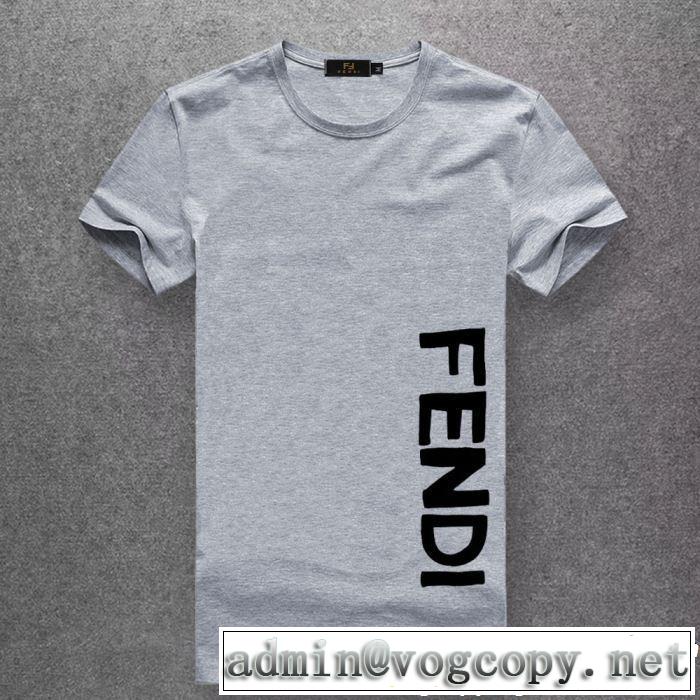 2019春夏は人気定番今期のトレンド定番アイテム  FENDI フェンディ半袖Tシャツ 多色可選