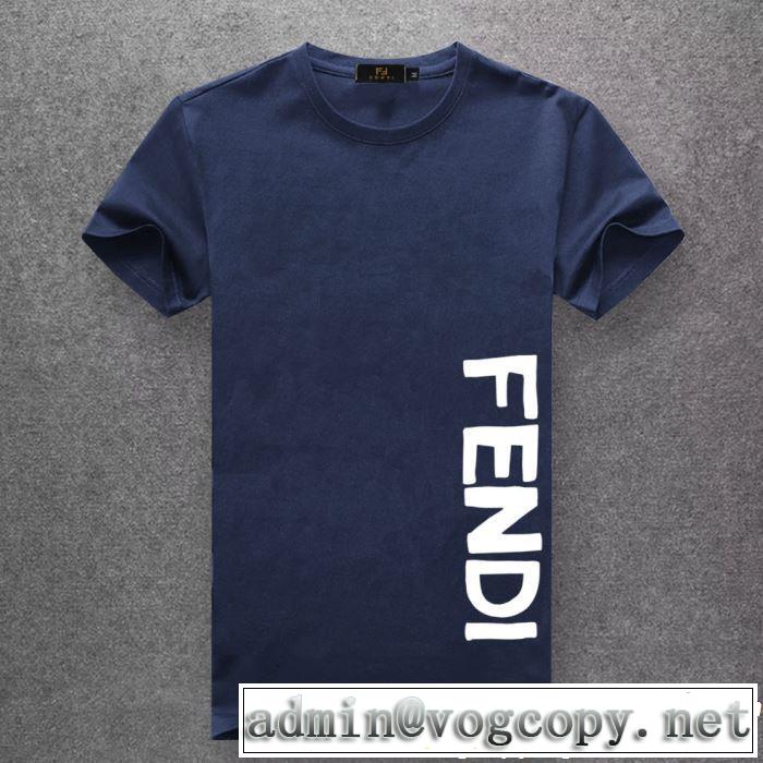 2019春夏は人気定番今期のトレンド定番アイテム  FENDI フェンディ半袖Tシャツ 多色可選