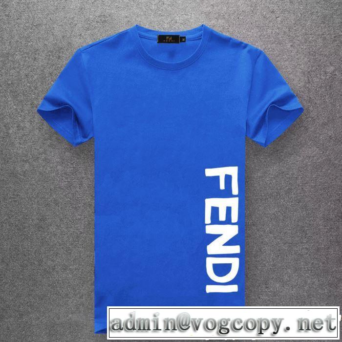 2019春夏は人気定番今期のトレンド定番アイテム  FENDI フェンディ半袖Tシャツ 多色可選