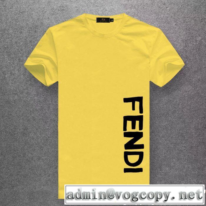 2019春夏は人気定番今期のトレンド定番アイテム  FENDI フェンディ半袖Tシャツ 多色可選