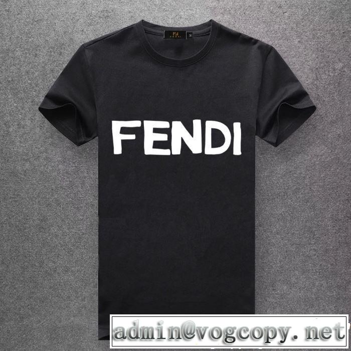 FENDI フェンディ半袖Tシャツ 多色可選 一押し注目ブランドファション 2019SSのトレンド商品