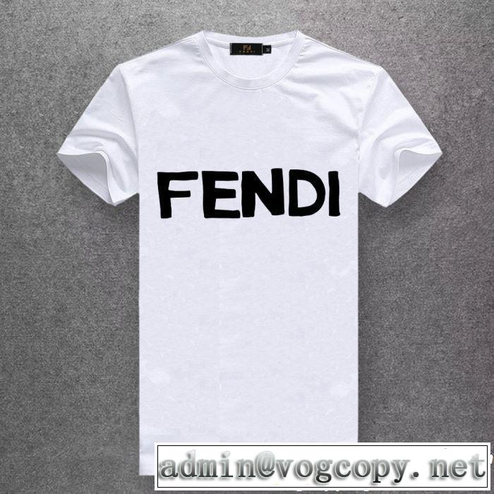 FENDI フェンディ半袖Tシャツ 多色可選 一押し注目ブランドファション 2019SSのトレンド商品