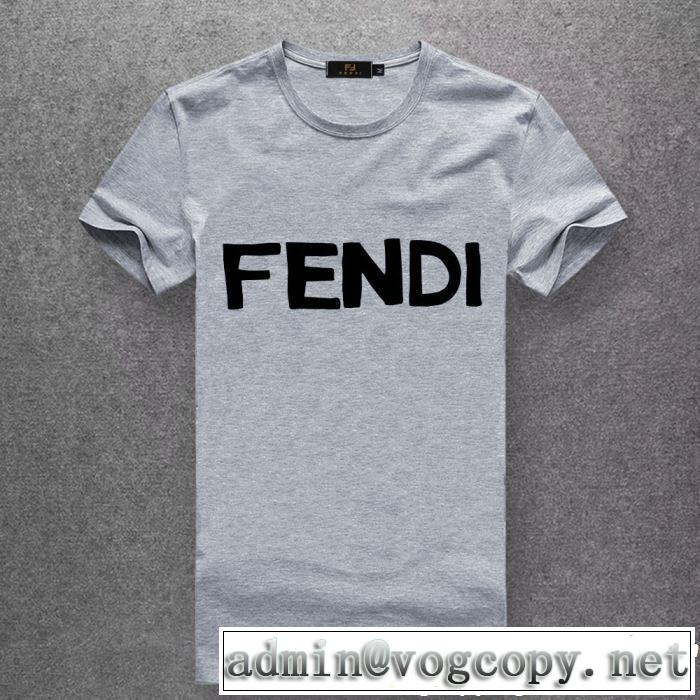 FENDI フェンディ半袖Tシャツ 多色可選 一押し注目ブランドファション 2019SSのトレンド商品