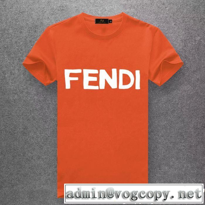 FENDI フェンディ半袖Tシャツ 多色可選 一押し注目ブランドファション 2019SSのトレンド商品