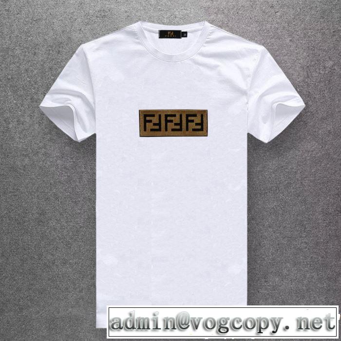 2019年最新ファッション まずは定番！人気アイテム FENDI フェンディ半袖Tシャツ 多色可選
