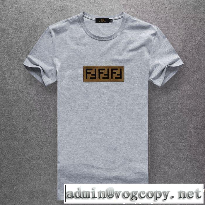 2019年最新ファッション まずは定番！人気アイテム FENDI フェンディ半袖Tシャツ 多色可選