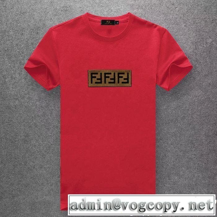 2019年最新ファッション まずは定番！人気アイテム FENDI フェンディ半袖Tシャツ 多色可選