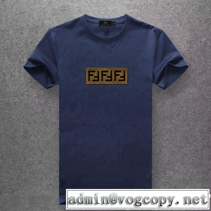 2019年最新ファッション まずは定番！人気アイテム FENDI フェンディ半袖Tシャツ 多色可選