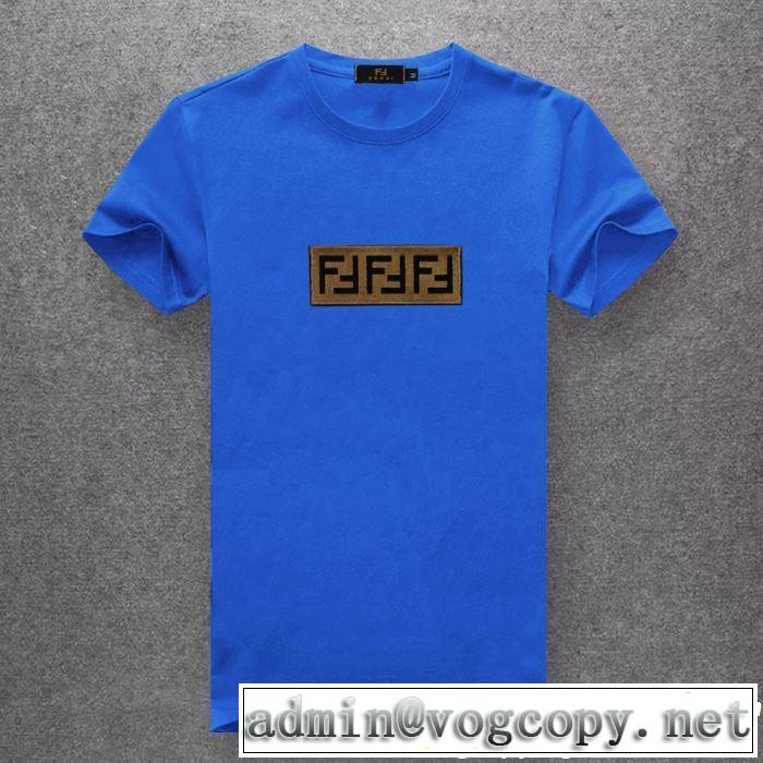 2019年最新ファッション まずは定番！人気アイテム FENDI フェンディ半袖Tシャツ 多色可選
