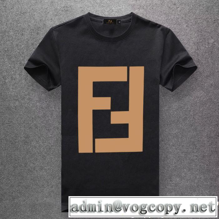 春夏の流行り2019新品 FENDI フェンディ半袖Tシャツ 多色可選 リラックス感のある着こなし