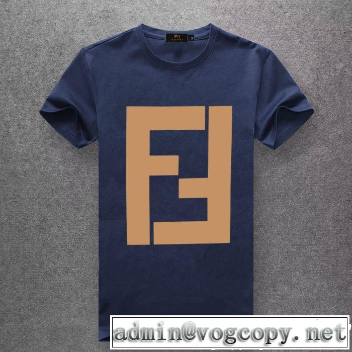 春夏の流行り2019新品 FENDI フェンディ半袖Tシャツ 多色可選 リラックス感のある着こなし