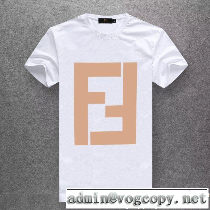 春夏の流行り2019新品 FENDI フェンディ半袖Tシャツ 多色可選 リラックス感のある着こなし