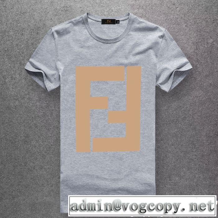 春夏の流行り2019新品 FENDI フェンディ半袖Tシャツ 多色可選 リラックス感のある着こなし