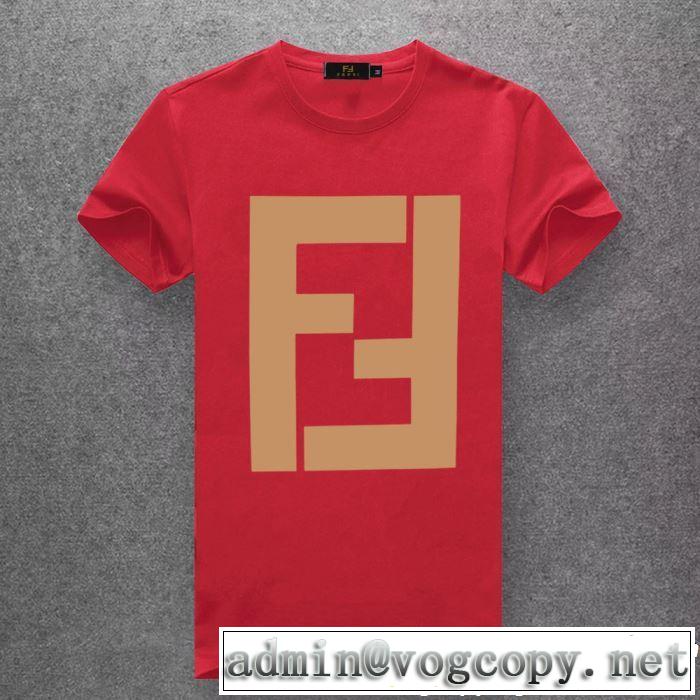 春夏の流行り2019新品 FENDI フェンディ半袖Tシャツ 多色可選 リラックス感のある着こなし