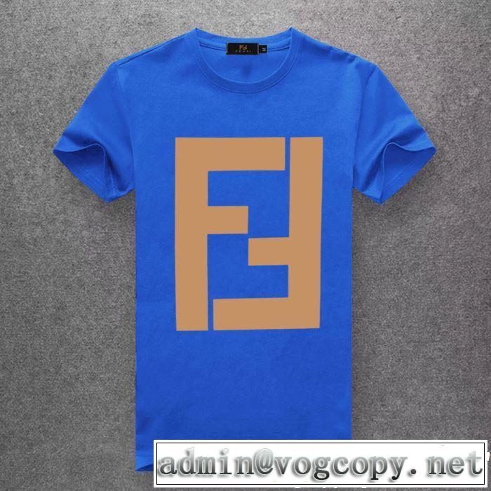春夏の流行り2019新品 FENDI フェンディ半袖Tシャツ 多色可選 リラックス感のある着こなし