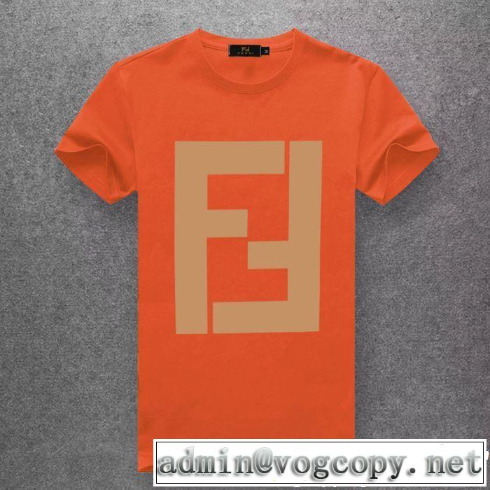 春夏の流行り2019新品 FENDI フェンディ半袖Tシャツ 多色可選 リラックス感のある着こなし