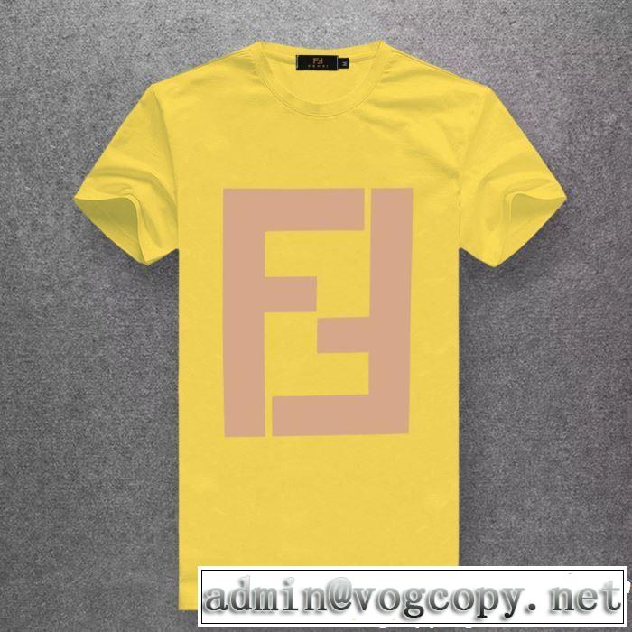 春夏の流行り2019新品 FENDI フェンディ半袖Tシャツ 多色可選 リラックス感のある着こなし