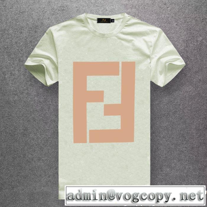 春夏の流行り2019新品 FENDI フェンディ半袖Tシャツ 多色可選 リラックス感のある着こなし