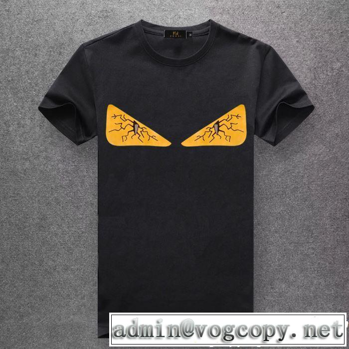 FENDI フェンディ半袖Tシャツ 多色可選 2019年の夏のマスト 清涼感とカジュアルスタイル