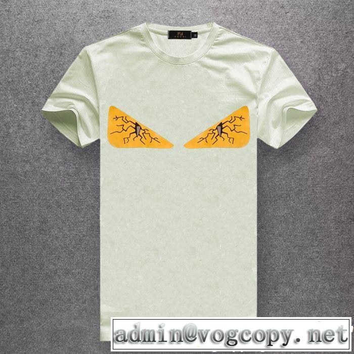FENDI フェンディ半袖Tシャツ 多色可選 2019年の夏のマスト 清涼感とカジュアルスタイル
