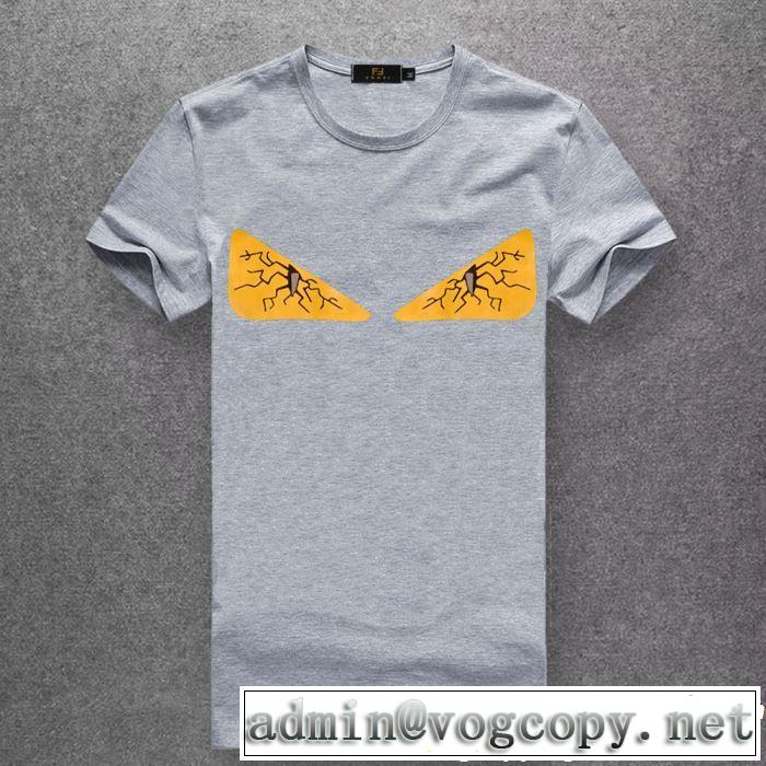 FENDI フェンディ半袖Tシャツ 多色可選 2019年の夏のマスト 清涼感とカジュアルスタイル