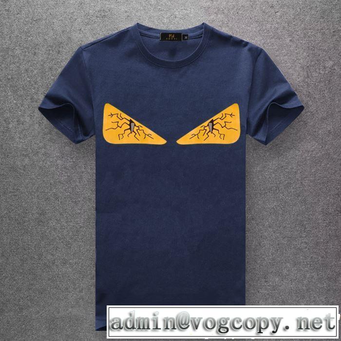 FENDI フェンディ半袖Tシャツ 多色可選 2019年の夏のマスト 清涼感とカジュアルスタイル