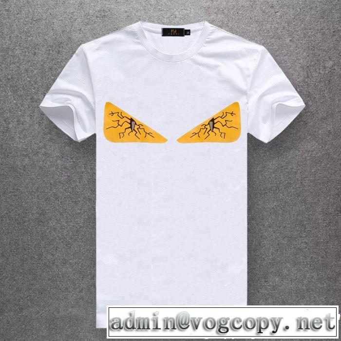 FENDI フェンディ半袖Tシャツ 多色可選 2019年の夏のマスト 清涼感とカジュアルスタイル