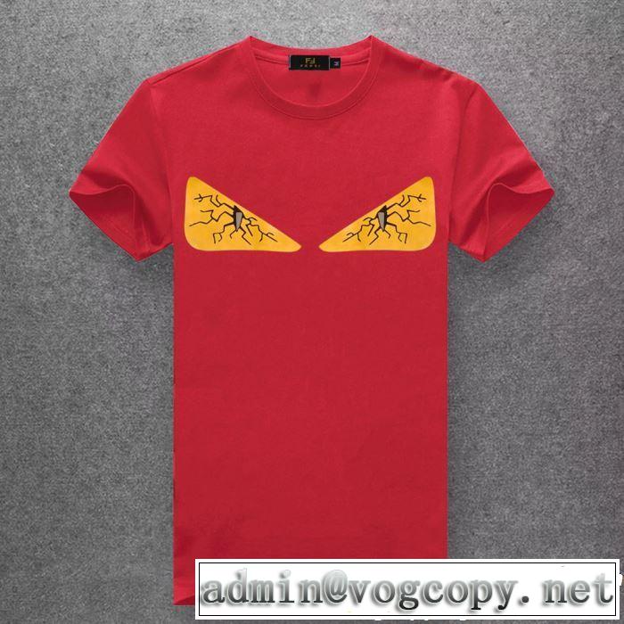 FENDI フェンディ半袖Tシャツ 多色可選 2019年の夏のマスト 清涼感とカジュアルスタイル