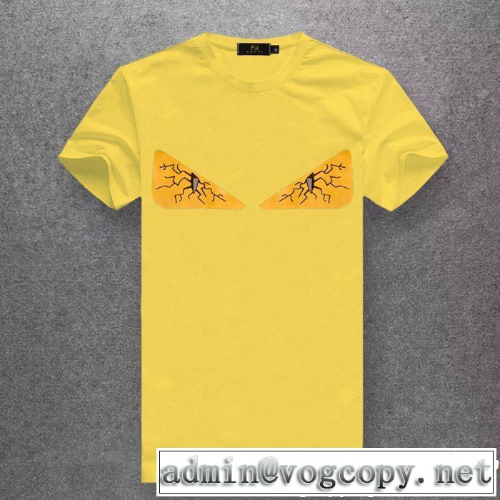 FENDI フェンディ半袖Tシャツ 多色可選 2019年の夏のマスト 清涼感とカジュアルスタイル